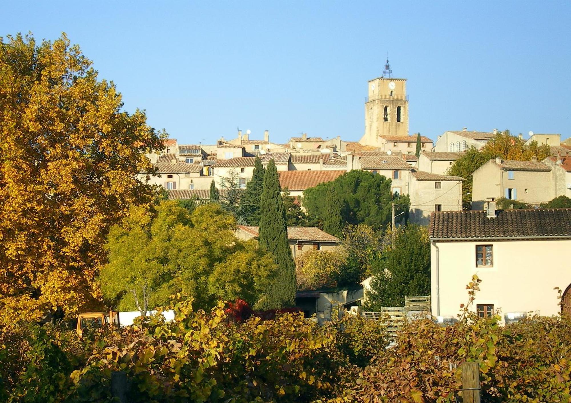 L'Angelus, Gite De Charme Au Coeur Du Vieux Village De Sablet Bagian luar foto